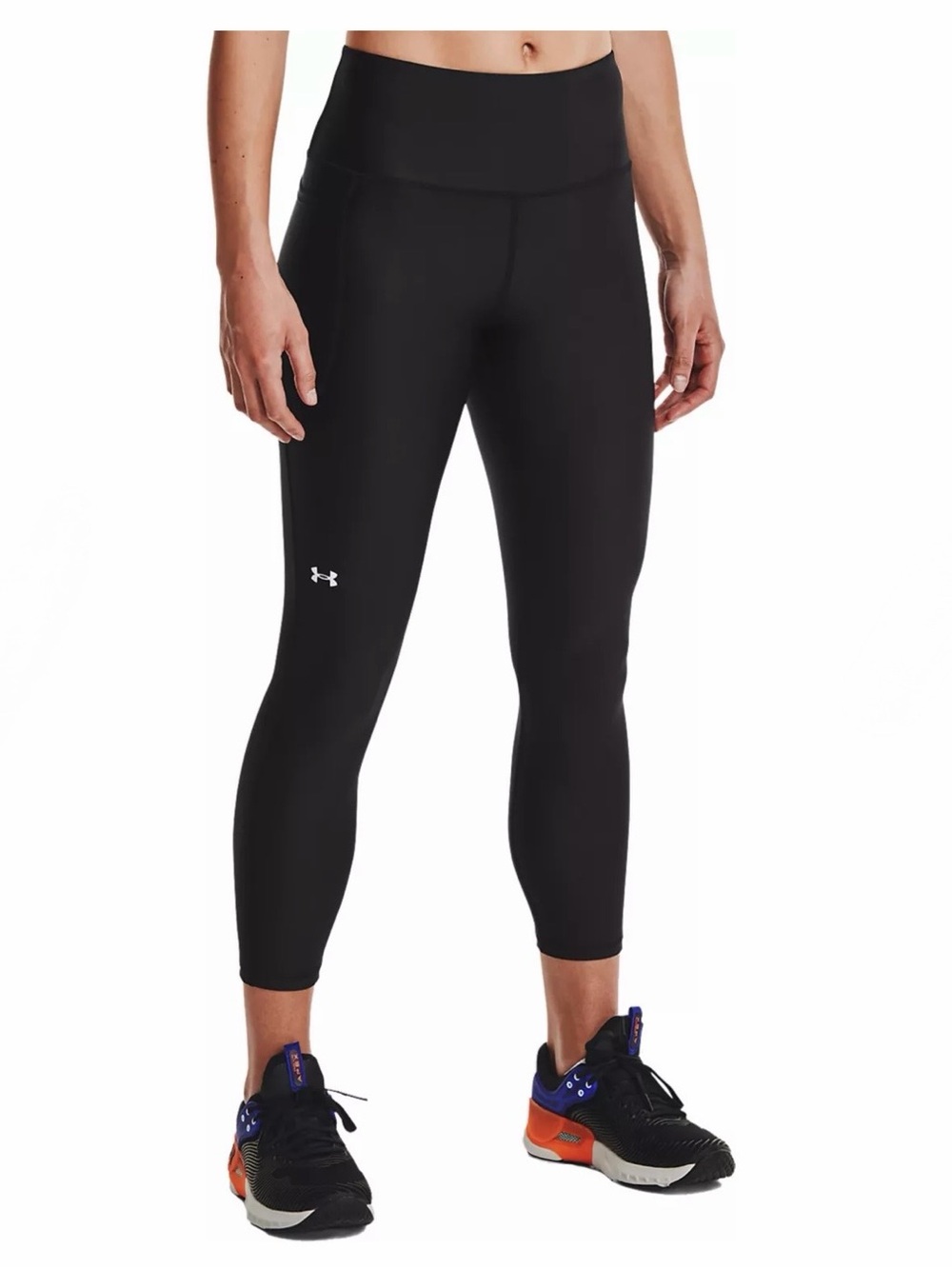 Under Armour Women's Tech Ankle Leggings in Black